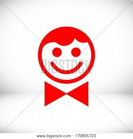 waiter icon stock vector illustration flat design