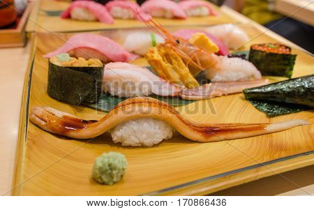 Very Delicious Japanese Sushi Set