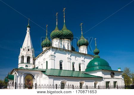 Church Of Spasa Na Gorodu. Yaroslavl, Golden Ring Of Russia.