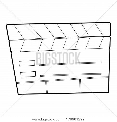 Slapstick icon. Outline illustration of slapstick vector icon for web