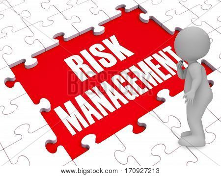 Risk Management Shows Identifying 3D Rendering
