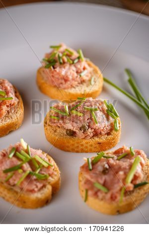 Sandwich With Pate