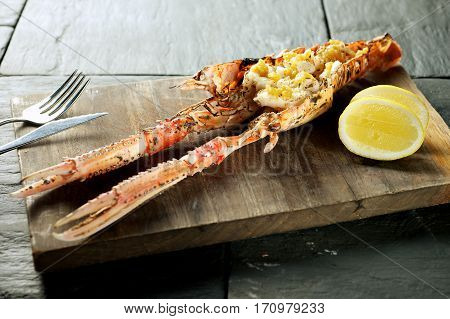 Lobster Prawn Food