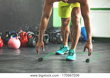 Jumping Rope Close Up