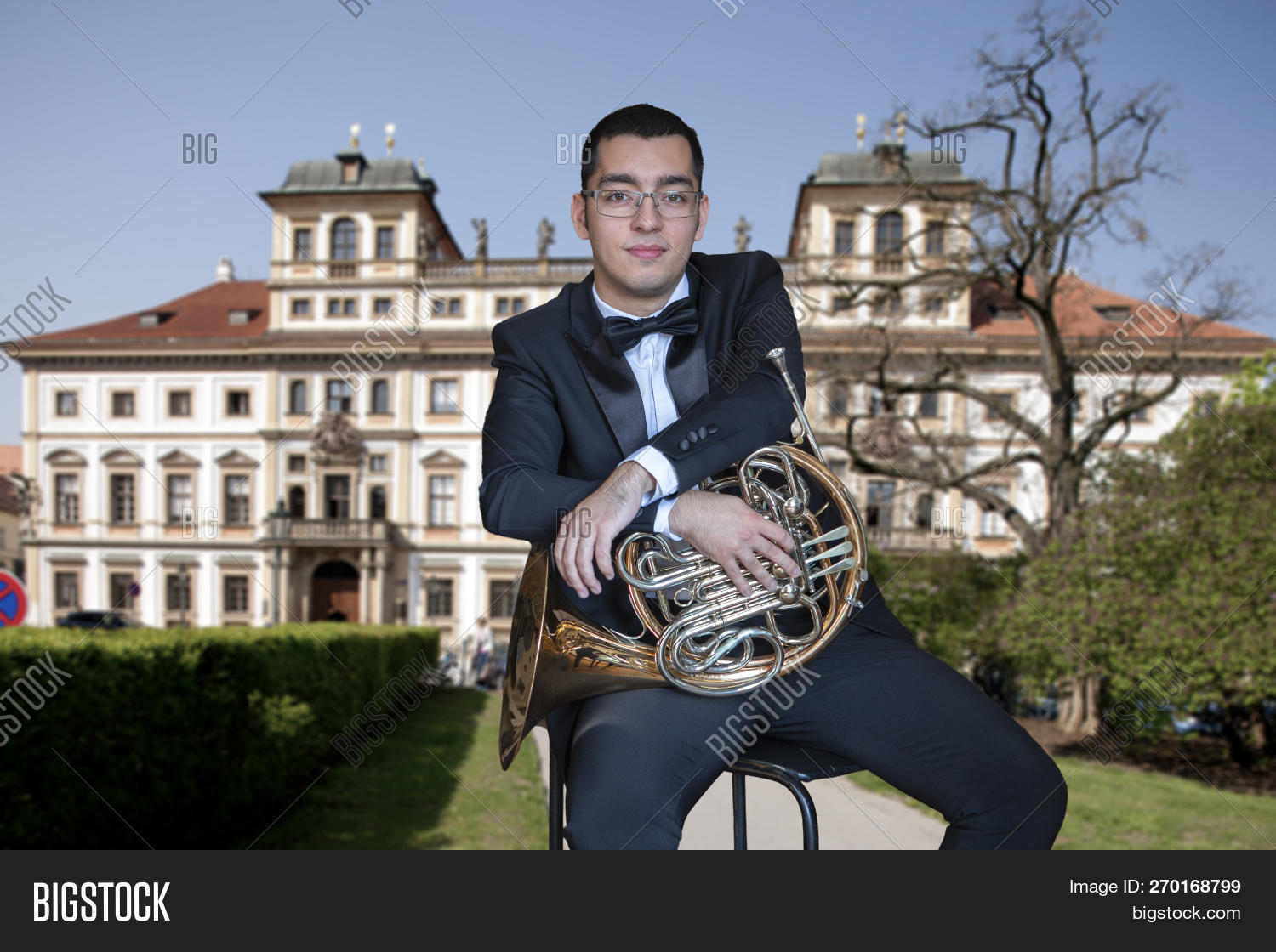 French Horn Player. Image & Photo (Free Trial) Bigstock