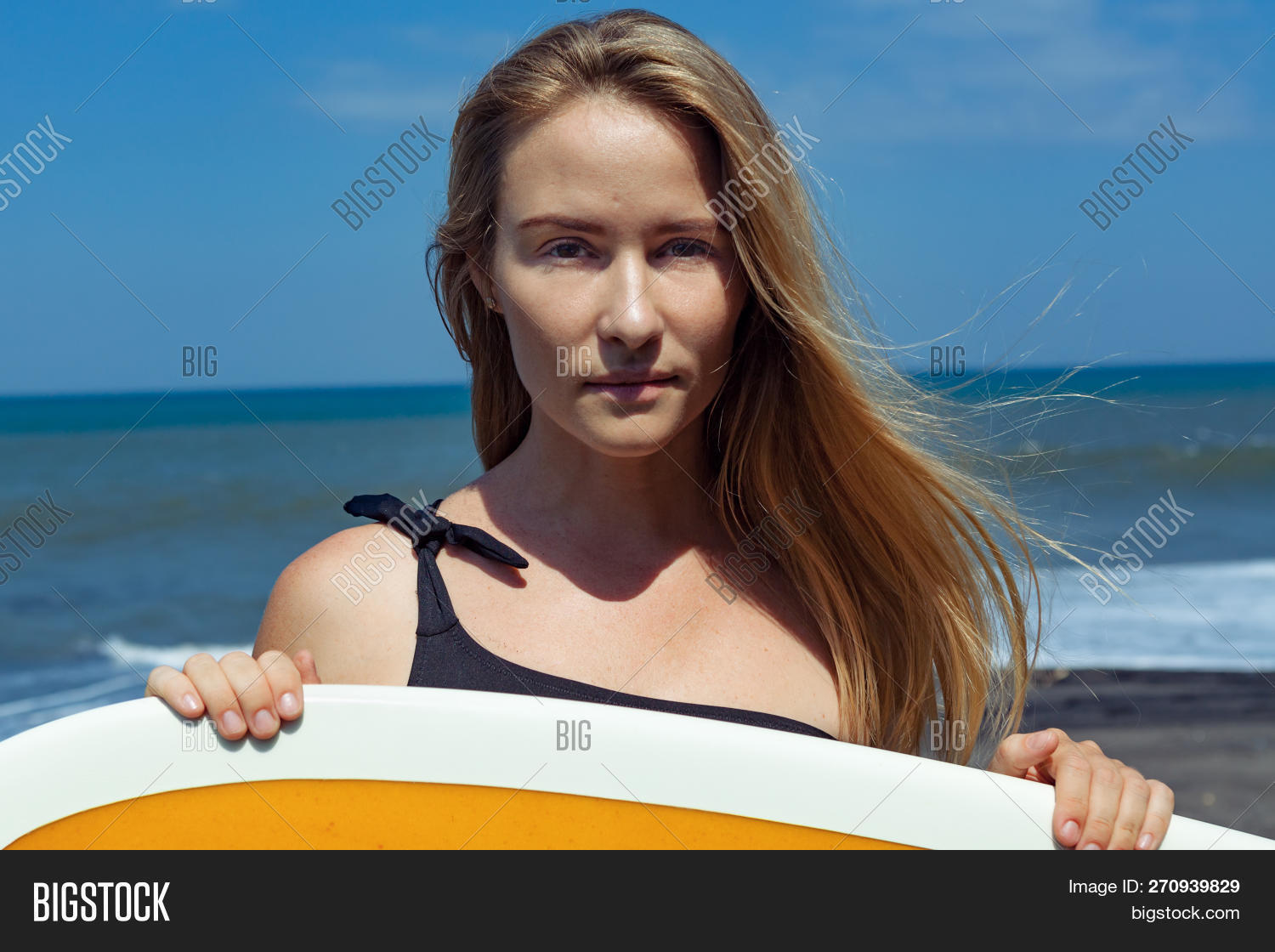 Surfer Girl Bikini Image & Photo (Free Trial) Bigstock