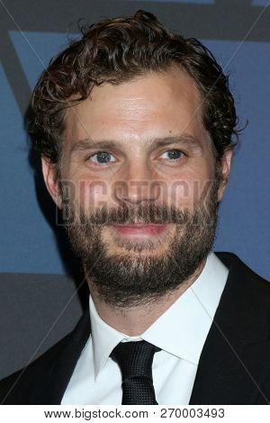 LOS ANGELES - NOV 18:  Jamie Dornan at the 10th Annual Governors Awards at the Ray Dolby Ballroom on November 18, 2018 in Los Angeles, CA