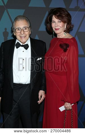 LOS ANGELES - NOV 18:  Lalo Schifrin, Donna Schifrin at the 10th Annual Governors Awards at the Ray Dolby Ballroom on November 18, 2018 in Los Angeles, CA