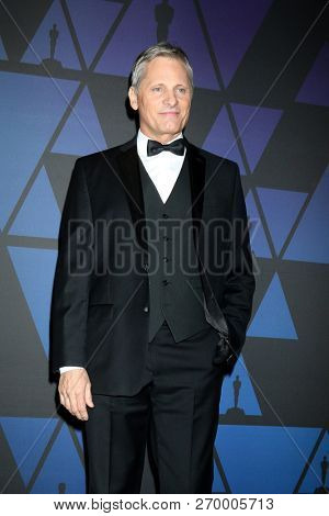LOS ANGELES - NOV 18:  Viggo Mortenson at the 10th Annual Governors Awards at the Ray Dolby Ballroom on November 18, 2018 in Los Angeles, CA