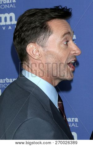 LOS ANGELES - NOV 19:  Hugh Jackman at the SBIFF Kirk Douglas Award Honoring Hugh Jackman at the RItz Carlton Bacara on November 19, 2018 in Santa Barbara, CA