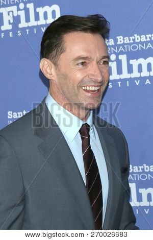 LOS ANGELES - NOV 19:  Hugh Jackman at the SBIFF Kirk Douglas Award Honoring Hugh Jackman at the RItz Carlton Bacara on November 19, 2018 in Santa Barbara, CA