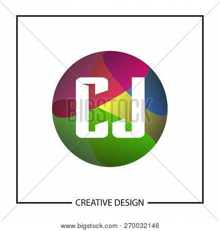 Initial Letter Cj Logo Template Vector Design