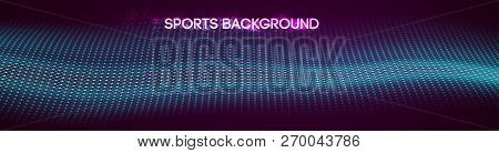 Sport Background Vector Illustration. Mixed Media Run, Soccer Website Background. Multi Sport Team C