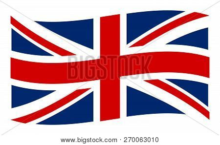 Great Britain Flag. United Kindom Application Language Symbol. Country Of Manufacture Icon. Sticker 