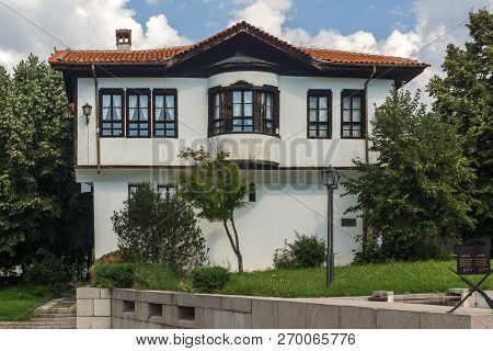 Kalofer, Bulgaria - August 5, 2018: Old Traditional Bulgarian School In Historic Town Of Kalofer, Pl