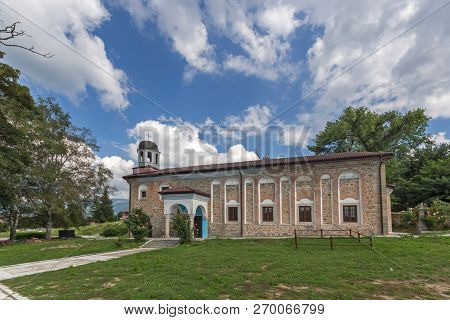 Kalofer, Bulgaria - August 5, 2018: Church Of Assumption Of The Holy Mother In Historic Town Of Kalo