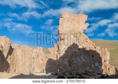 Rock Formation Called Italia Perdida In Bolivia