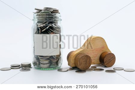Savings Plans For Car ,financial Concept,  Finance Cion Concept