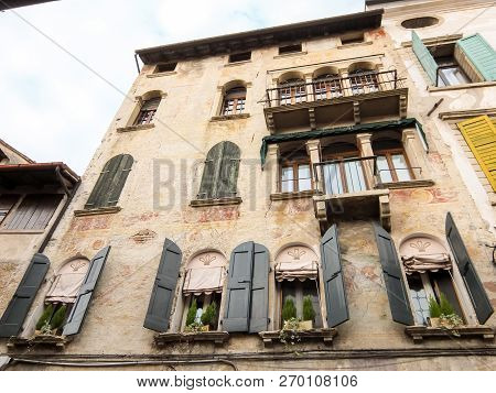 View On Asolo In The Province Of Treviso Veneto Italy