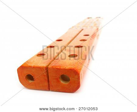 Instrumento de viento madera DIPLE pipa