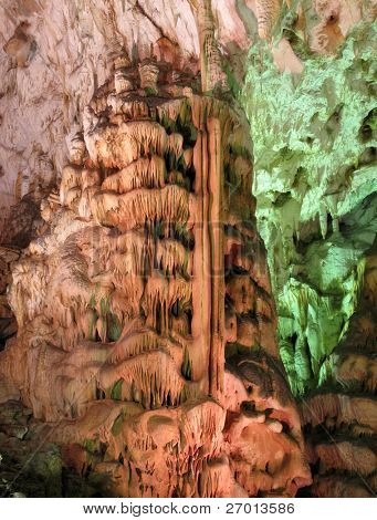vertikale wunderschönen Höhle