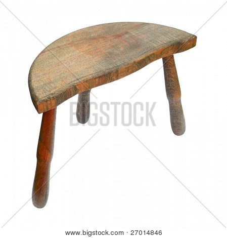 เก้าอี้เก้าอี้ไม้สามขา