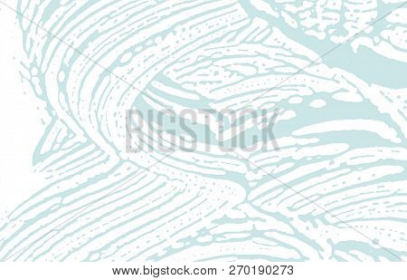 Grunge Texture. Distress Blue Rough Trace. Bold Background. Noise Dirty Grunge Texture. Resplendent 