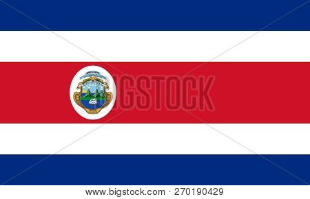 Flag Of Costa Rica