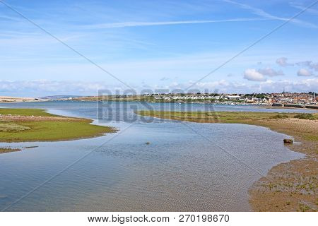 Fleet Basin And The Town Of Wyke Regis, Dorset