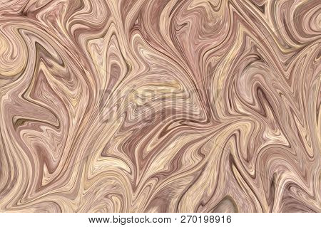 Liquify Abstract Pattern With Lightpink And Seashell Graphics Color Art Form. Digital Background Wit