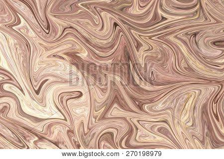 Liquify Abstract Pattern With Lightpink And Seashell Graphics Color Art Form. Digital Background Wit