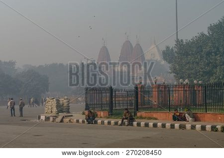New Delhi, India - 27 December 2011:view To Shri Digambar Jain Lal Mandir Is The Oldest And Best-kno