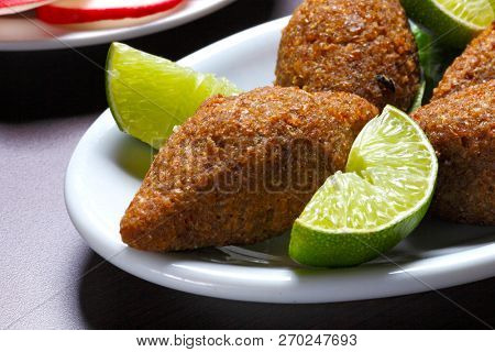Fried kibble with lemon, Quibe