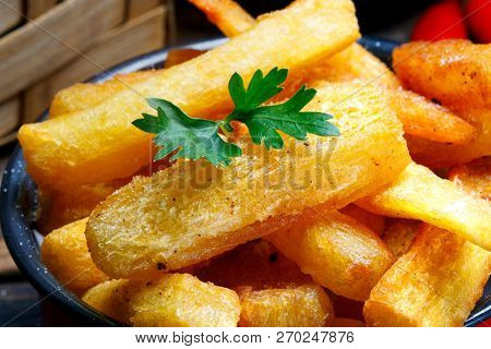 boiled cassava mandioca