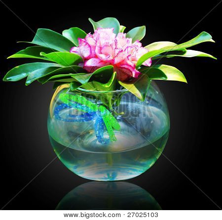Blomster med vase