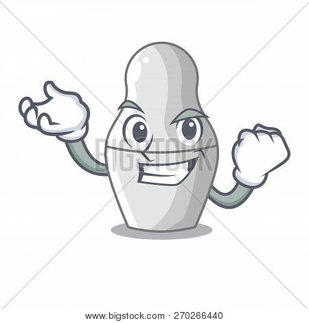 Successful Unpainted Nested Russian Dolls On Cartoon