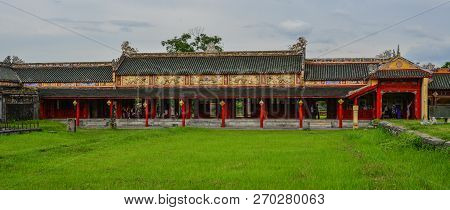 Hue Citadel In Vietnam
