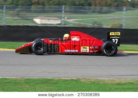 Mugello, It, November, 2007: Unknown Run With Historic Ferrari 643 F1-91 1991 Ex Alain Prost During 