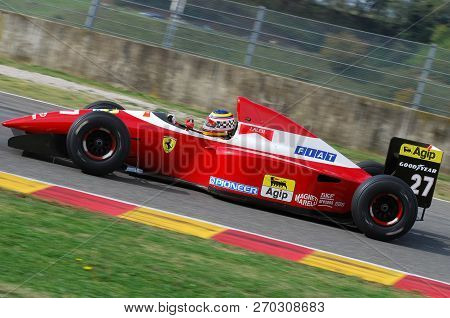 Mugello, It, November, 2007: Unknown Run With Historic Ferrari F1 F93a Ex Jean Alesi During Finali M