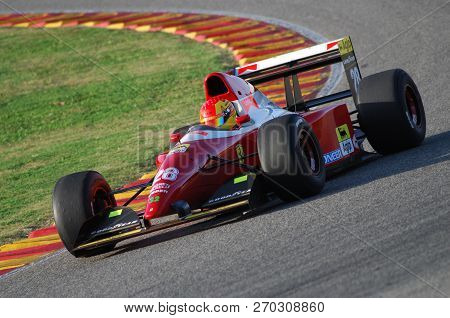 Mugello, It, November, 2007: Unknown Run With Historic Ferrari F1 F93a Ex Jean Alesi During Finali M