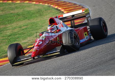 Mugello, It, November, 2007: Unknown Run With Historic Ferrari F1 F93a Ex Jean Alesi During Finali M