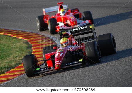 Mugello, It, November, 2007: Unknown Run With Historic Ferrari 643 F1-91 1991 Ex Alain Prost During 