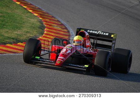 Mugello, It, November, 2007: Unknown Run With Historic Ferrari 643 F1-91 1991 Ex Alain Prost During 