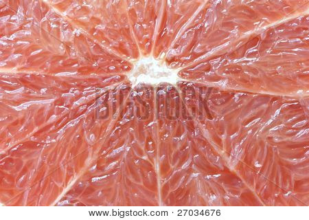 macro shot de pamplemousse en utilisant comme toile de fond pour le Concept de manger sain