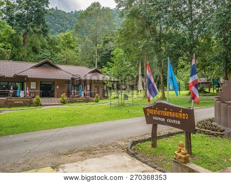 Visitor Center And Headquaters In Ramkhamhaeng National Park,sukhothai Province Thailand