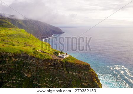 Madeiras Westermost Point, Ponta Do Pargo, Colorful Cliff Coast