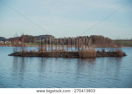 Beautiful View At Drachensee Lake - Bavaria - Germany