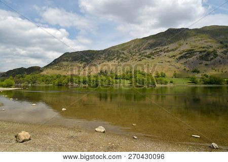 Shores At The Top Of Ullswater At Glenridding, English Lake District