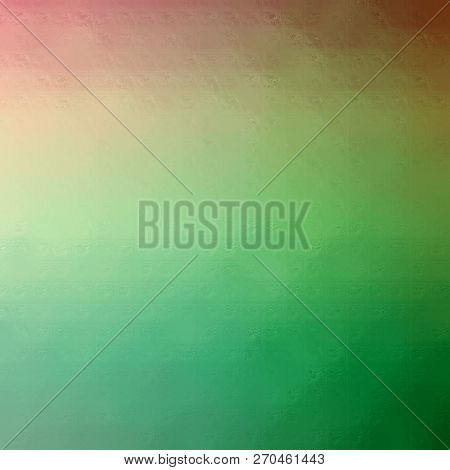 Illustration Of Abstract Green-121 Glass Blocks Square Background