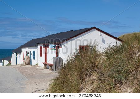 Stenbjerg Is A Fishing Village On The Former Island Of Thy In The Northwest Of Jutland, Denmark. It 